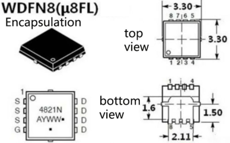 ON Semiconductor WDFN8-pakke